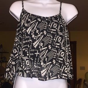 Tribal pattern tank